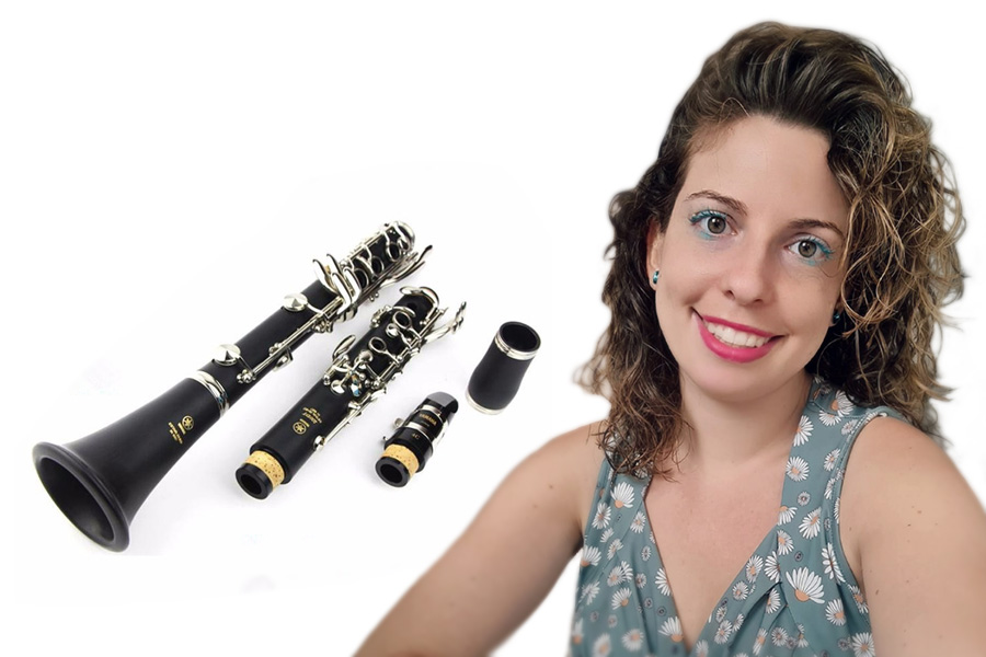Ariadna Figueras professora clarinet  escuela de música en Tarragona